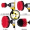 Drill Brush Power Scrubber By Useful Products 5 in W 5 in L Brush, Red R-42OS-2L-QC-DB - alternate 5